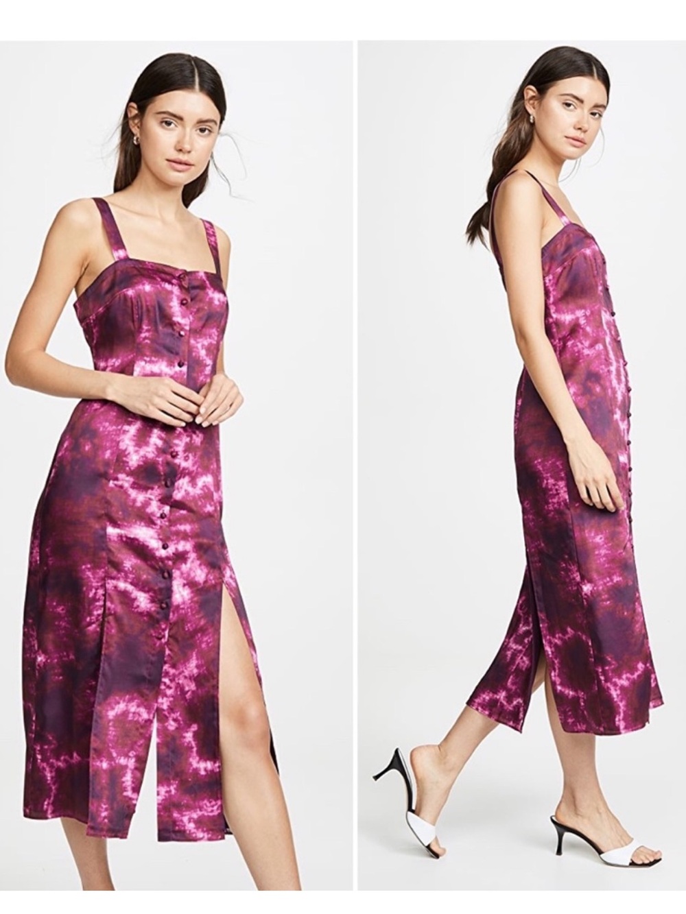 Cinq A Sept Alexa Tie Dye Dress Size 8